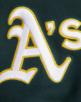 Pro Standard Oakland Athletics Wingspan Drop Shoulder Green Hoody