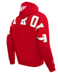Pro Standard Detroit Red Wings Wingspan Drop Shoulder Red Hoody