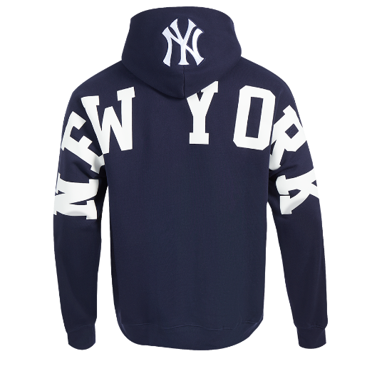 Pro Standard New York Yankees Wingspan Drop Shoulder Navy Hoody Pro Standard New York Yankees Wingspan Drop Shoulder Navy Hoody