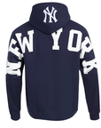 Pro Standard New York Yankees Wingspan Drop Shoulder Navy Hoody