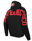 Pro Standard San Francisco 49ers Wingspan Drop Shoulder Black Hoody