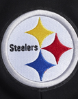 Pro Standard Pittsburgh Steelers Wingspan Drop Shoulder Black Hoody