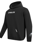 Pro Standard Philadelphia Eagles Wingspan Drop Shoulder Black Hoody
