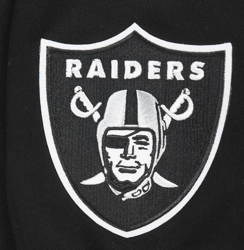Pro Standard Las Vegas Raiders Wingspan Drop Shoulder Black Hoody