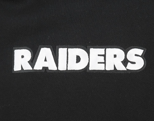 Pro Standard Las Vegas Raiders Wingspan Drop Shoulder Black Hoody