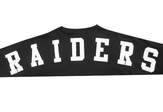 Pro Standard Las Vegas Raiders Wingspan Drop Shoulder Black Hoody