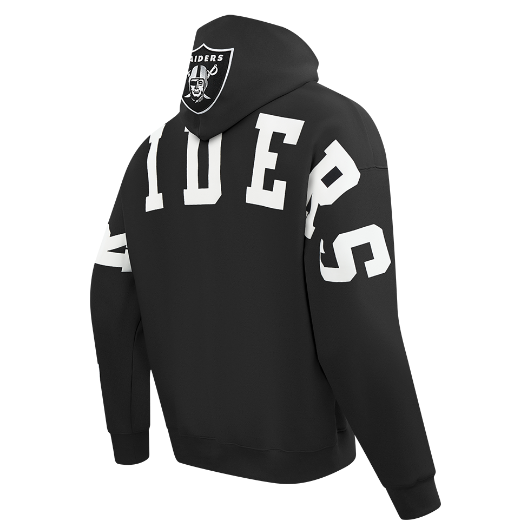 Pro Standard Las Vegas Raiders Wingspan Drop Shoulder Black Hoody