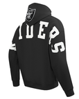 Pro Standard Las Vegas Raiders Wingspan Drop Shoulder Black Hoody