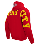 Pro Standard Kansas City Chiefs Wingspan Drop Shoulder Red Hoody