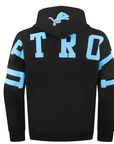 Pro Standard Detroit Lions Wingspan Drop Shoulder Black Hoody