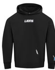 Pro Standard Detroit Lions Wingspan Drop Shoulder Black Hoody