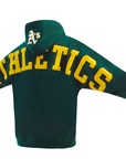 Pro Standard Oakland Athletics Wingspan Drop Shoulder Green Hoody