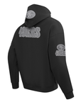Pro Standard San Francisco 49ers Reverse French Terry Drop Shoulder Black Hoody