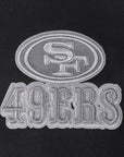 Pro Standard San Francisco 49ers Reverse French Terry Drop Shoulder Black Hoody