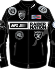 Pro Standard Las Vegas Raiders Moto Jacket