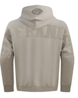 Pro Standard San Francisco 49ers Wingspan Drop Shoulder Taupe Tonal Hoody