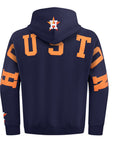 Pro Standard Houston Astros Wingspan Drop Shoulder Team Color Hoody