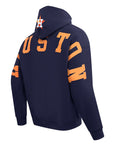 Pro Standard Houston Astros Wingspan Drop Shoulder Team Color Hoody