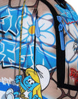 SprayGround Smurfs Big Mural Art Party DLXSR Backpack