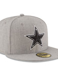 Dallas Cowboys Heather Gray 59Fifty Fitted