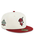 Arkansas Razorbacks Chrome Cardinal 2 Tone NCAA 100th Anniversary SP 59Fifty Fitted