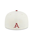 Arkansas Razorbacks Chrome Cardinal 2 Tone NCAA 100th Anniversary SP 59Fifty Fitted