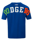 Pro Standard Los Angeles Dodgers Mexico Wingspan Drop Shoulder Royal Tee