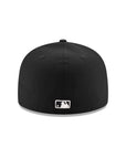 Milwaukee Brewers Cooperstown Black on White 59Fifty Fitted