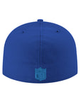 Dallas Cowboys NFL Majestic Blue Tonal 59Fifty Fitted Cap