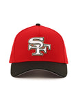 San Francisco 49ers Red Black 2 Tone 70th Anniversary SP 9Forty A-Frame Snapback