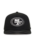 San Francisco 49ers Black On White 9Fifty A-Frame Snapback