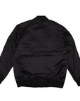 Mitchell & Ness San Francisco 49ers Satin Black Bomber Jacket