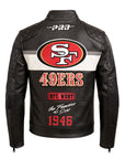 Pro Standard San Francisco 49ers Moto Jacket