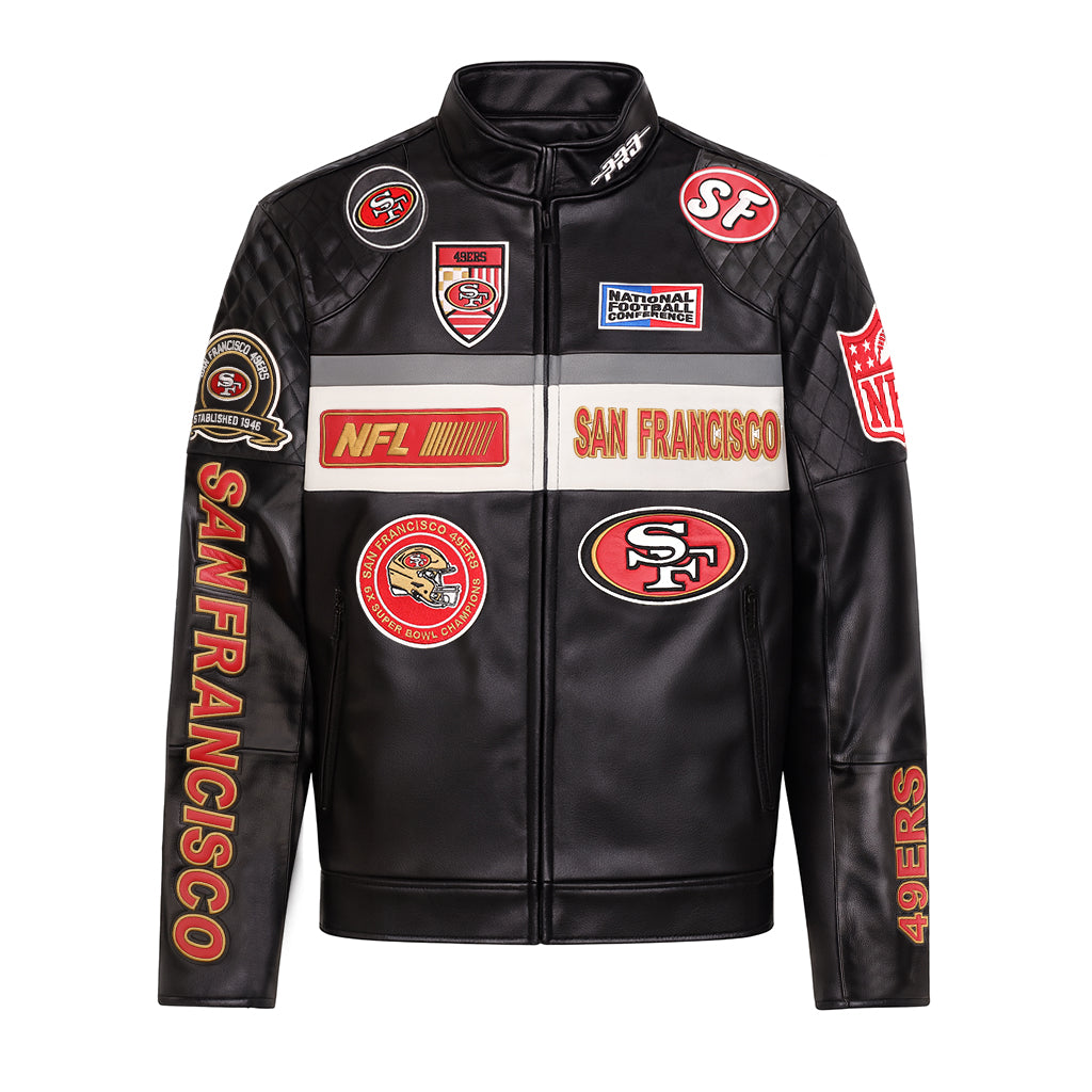 Pro Standard San Francisco 49ers Moto Jacket