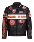 Pro Standard San Francisco 49ers Moto Jacket