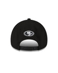 San Francisco 49ers SF Black On White 9Forty A-Frame Snapback