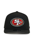 San Francisco 49ers Black 9Fifty A-Frame Snapback