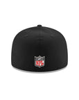 San Francisco 49ers SF Black Scarlet Gold 75th Anniversary 59Fifty Fitted