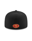 San Francisco 49ers Black XXIII Super Bowl SP 59Fifty Fitted