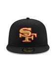 San Francisco 49ers Black XXIII Super Bowl SP 59Fifty Fitted