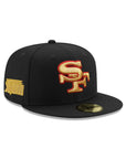 San Francisco 49ers Black XXIII Super Bowl SP 59Fifty Fitted