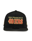 San Francisco 49ers Super Bowl XXIV SP Black 9Fifty A-Frame Snapback