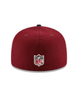 San Francisco 49ers Red Cardinal Black 2 Tone 60th Anniversary SP 59Fifty Fitted