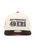 San Francisco 49ers Chrome Black 2 Tone Back To Back Champions SP 9Fifty A-Frame Snapback