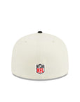 San Francisco 49ers Chrome Black 2 Tone 59Fifty Fitted