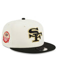 San Francisco 49ers Chrome Black 2 Tone Candlestick Park Farewell Season SP 9Fifty Snapback
