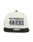 San Francisco 49ers Chrome Black 2 Tone Super Bowl XXIV SP 9Fifty A-Frame Snapback