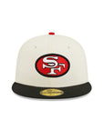 San Francisco 49ers Chrome Black 2 Tone Super Bowl Champions XXIX SP 59Fifty Fitted