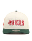 San Francisco 49ers Chrome Green 2 Tone Candlestick Park SP 9Fifty A-Frame Snapback