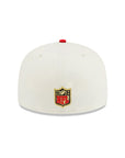 San Francisco 49ers Chrome Red 2 Tone 75th Anniversary SP 59Fifty Fitted